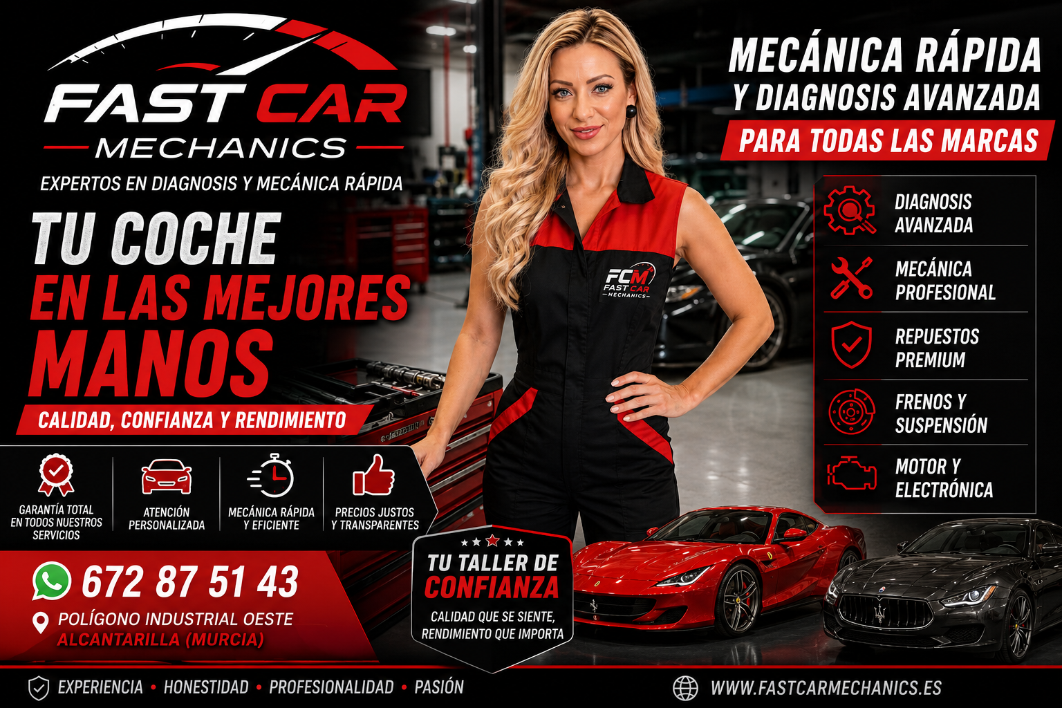 Fast Car Mechanics: Confianza y Rendimiento